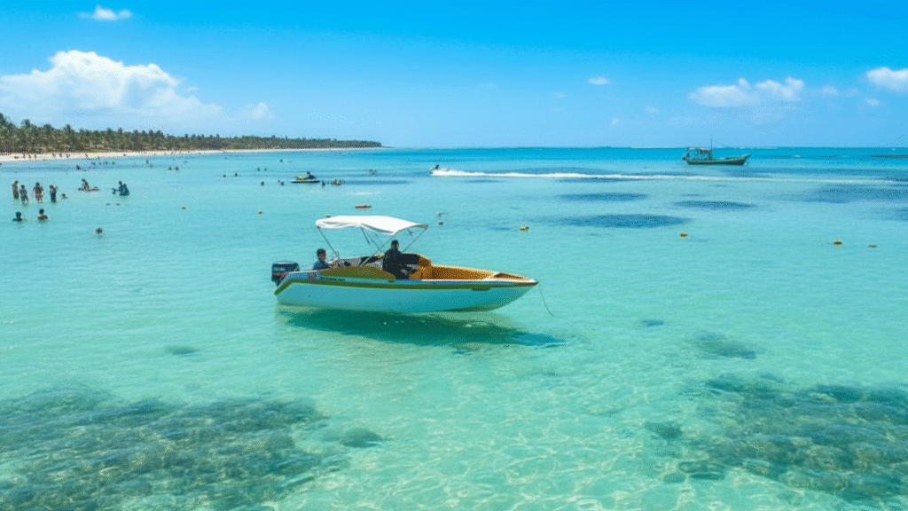 Passeio na Costa dos Corais de Paripueira - Alagoas