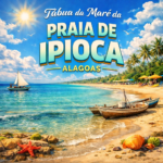 Tábua da Maré da Praia de Ipioca Hoje – Alagoas - www.paripueira.com