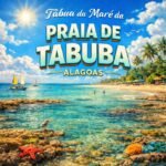 Tábua da Maré da Praia de Tabuba - Alagoas