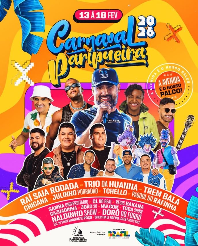 Carnaval de Paripueira 2026 a avenida vira palco e a folia é do povo