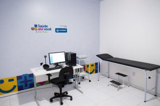 Paripueira - Governo de Alagoas amplia telemedicina com novas salas do Saúde Até Você Digital no Litoral Norte