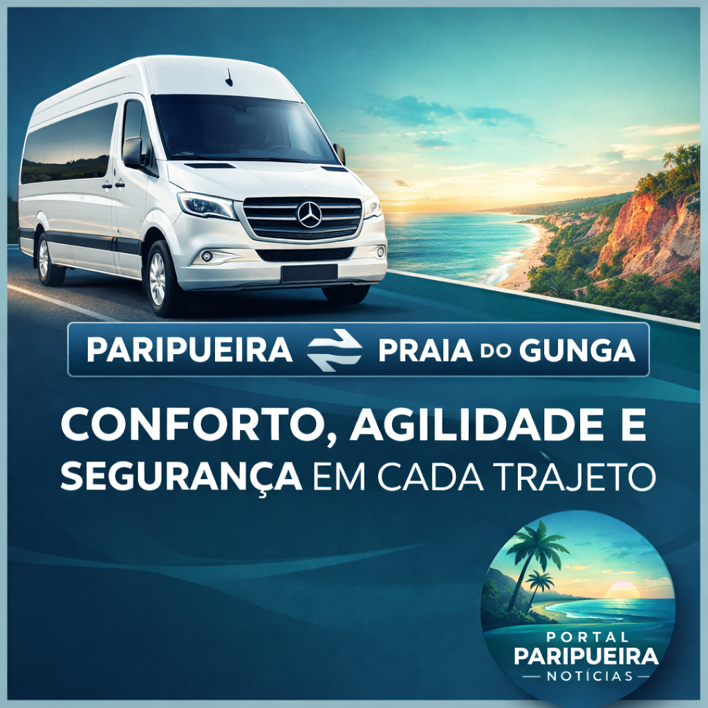 Transfer Paripueira ⇄ Praia do Gunga Conforto, Agilidade e Segurança em Cada Trajeto