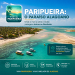 Paripueira o paraíso alagoano onde o mar se abre e revela paisagens únicas no Nordeste