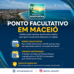 Ponto facultativo em Maceió pode impactar atendimento público para quem circula entre Paripueira e a capital